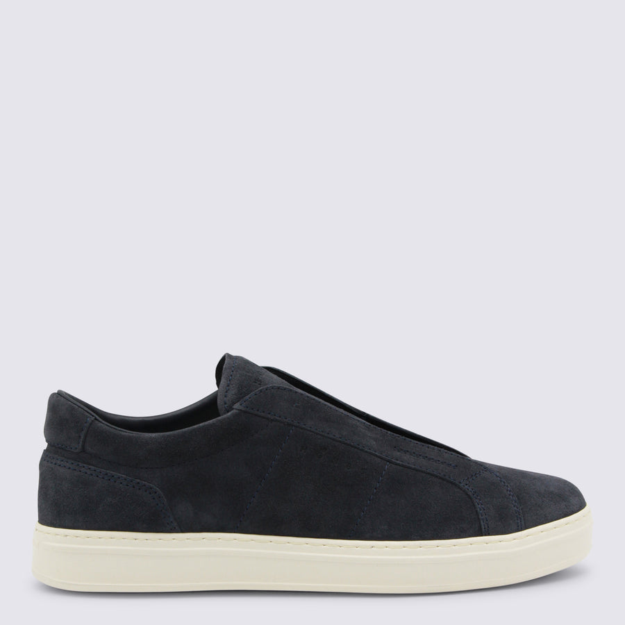 Hogan Suede sneaker in navy
