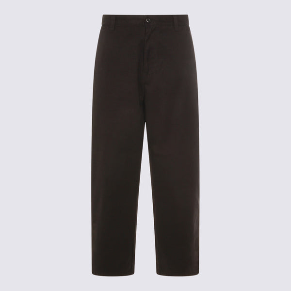 Carhartt Wip 100% Cotton trousers in black