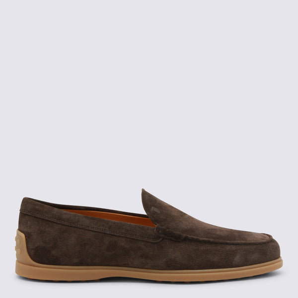 Tod's Suede loafer in brown