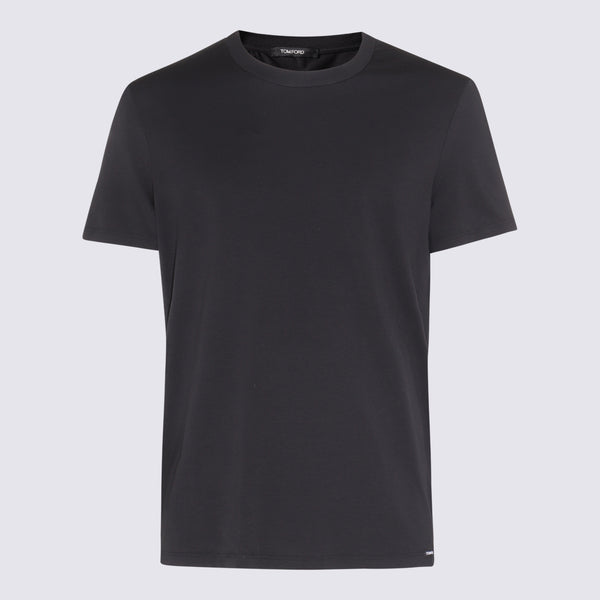 Tom Ford 47% Cotton t-shirt in black