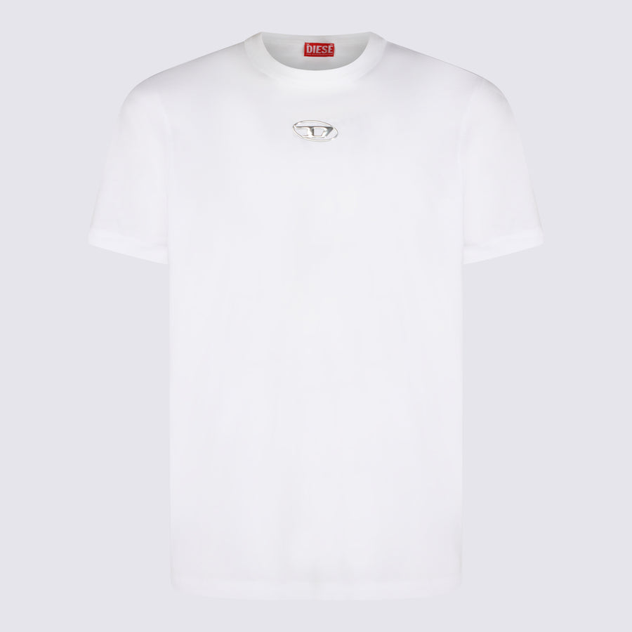 Diesel 100% Cotton t-shirt in white