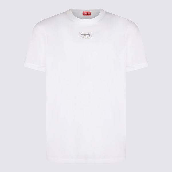 Diesel 100% Cotton t-shirt in white