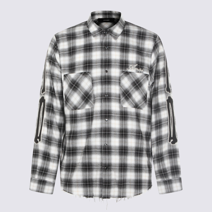 Amiri 100% Cotton shirt in black