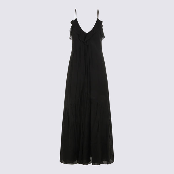 Marant Etoile 80% Cotton dress in black