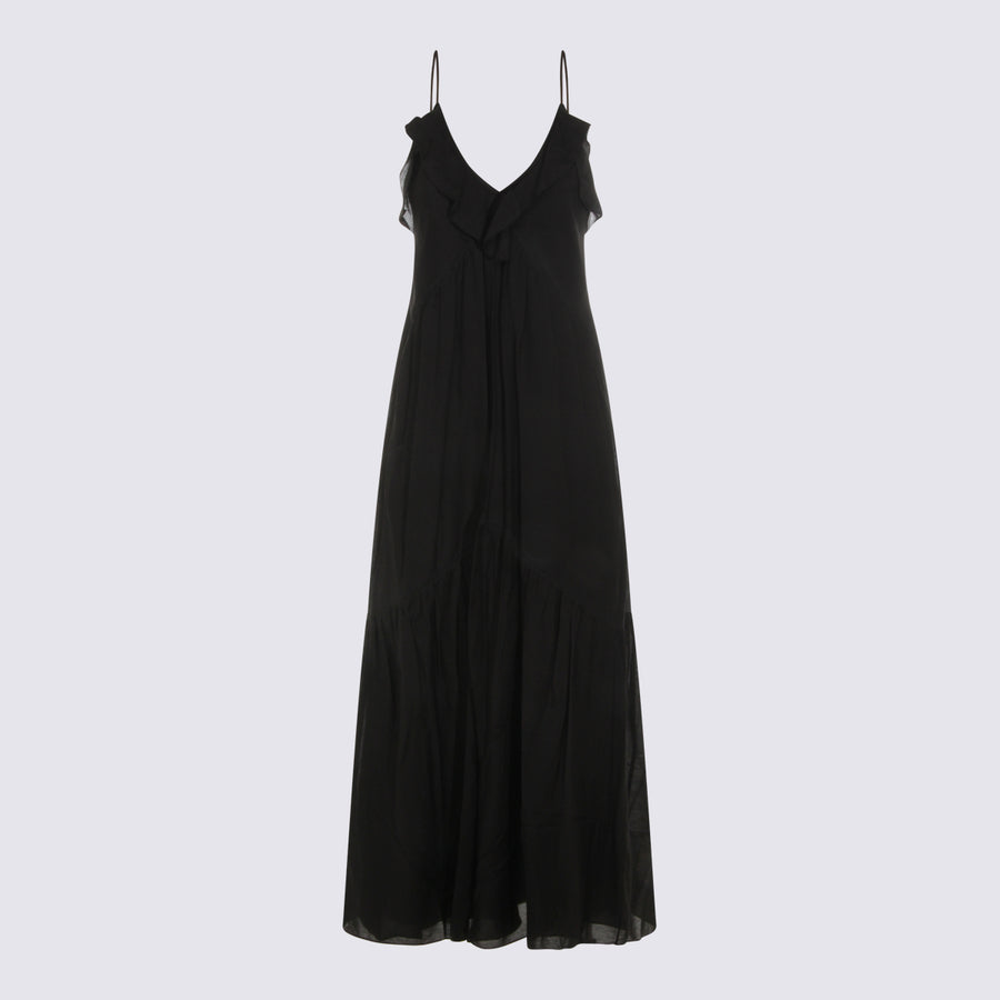 Marant Etoile 80% Cotton dress in black