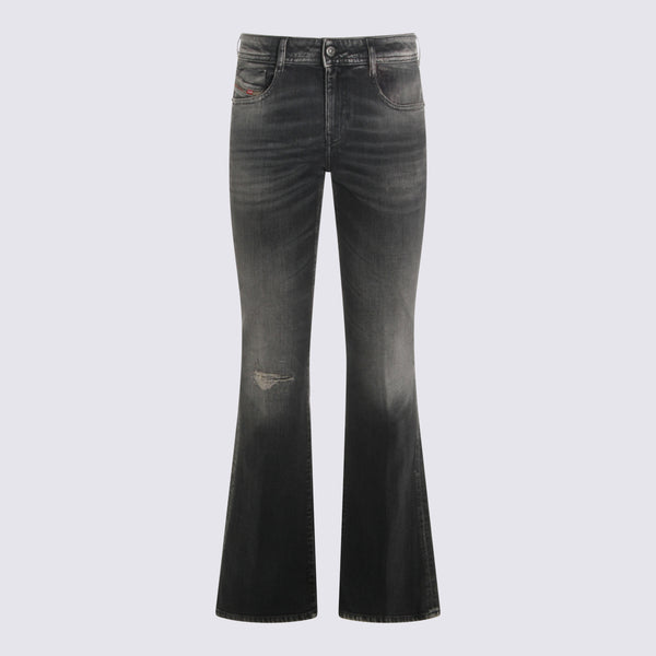 Diesel 99% cotton jeans in black