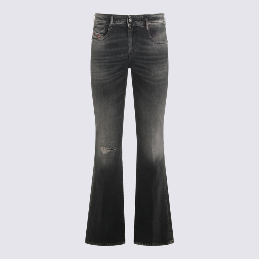 Diesel 99% cotton jeans in black