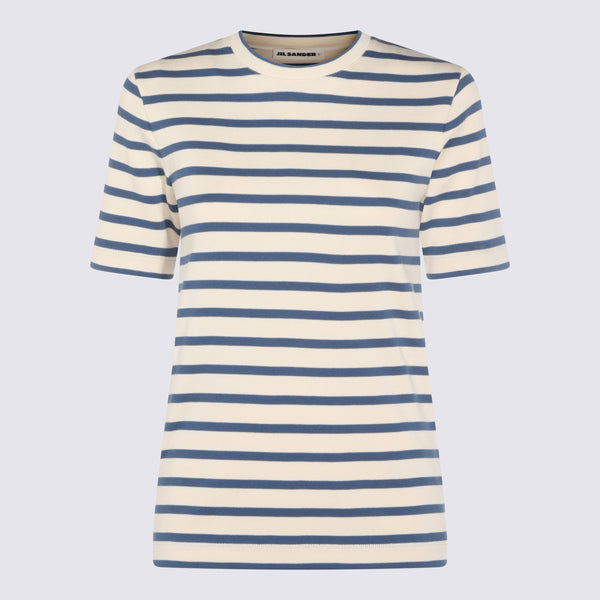 Jil Sander 100% Cotton t-shirt in navy