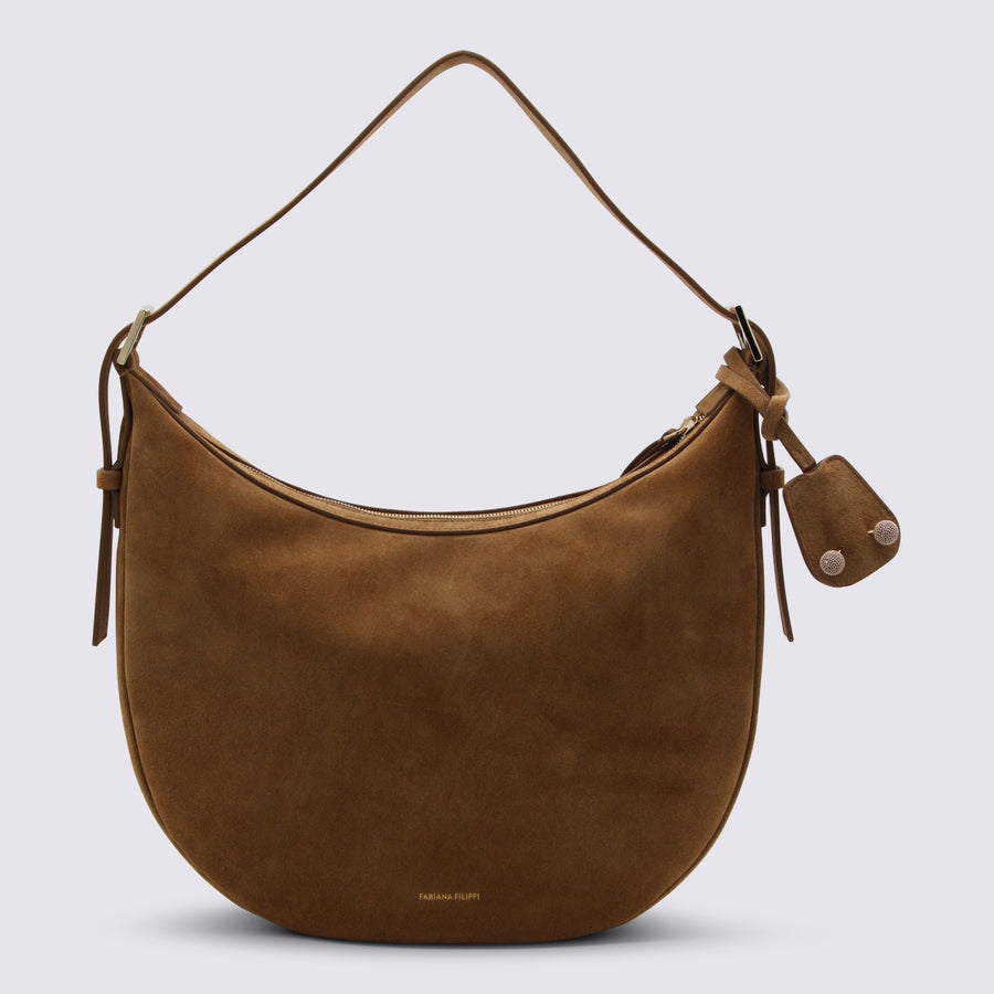 Fabiana Filippi 100% Leather shoulder bag in brown