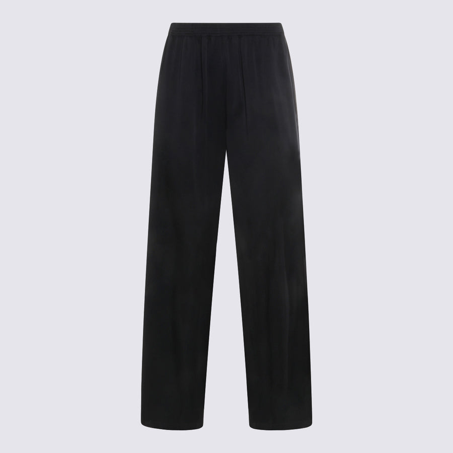 Fabiana Filippi 94% Cotton trousers in navy