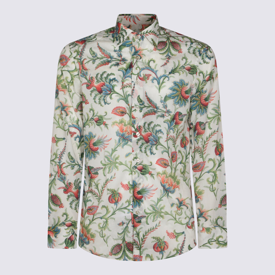 Etro 100% Cotton shirt in white