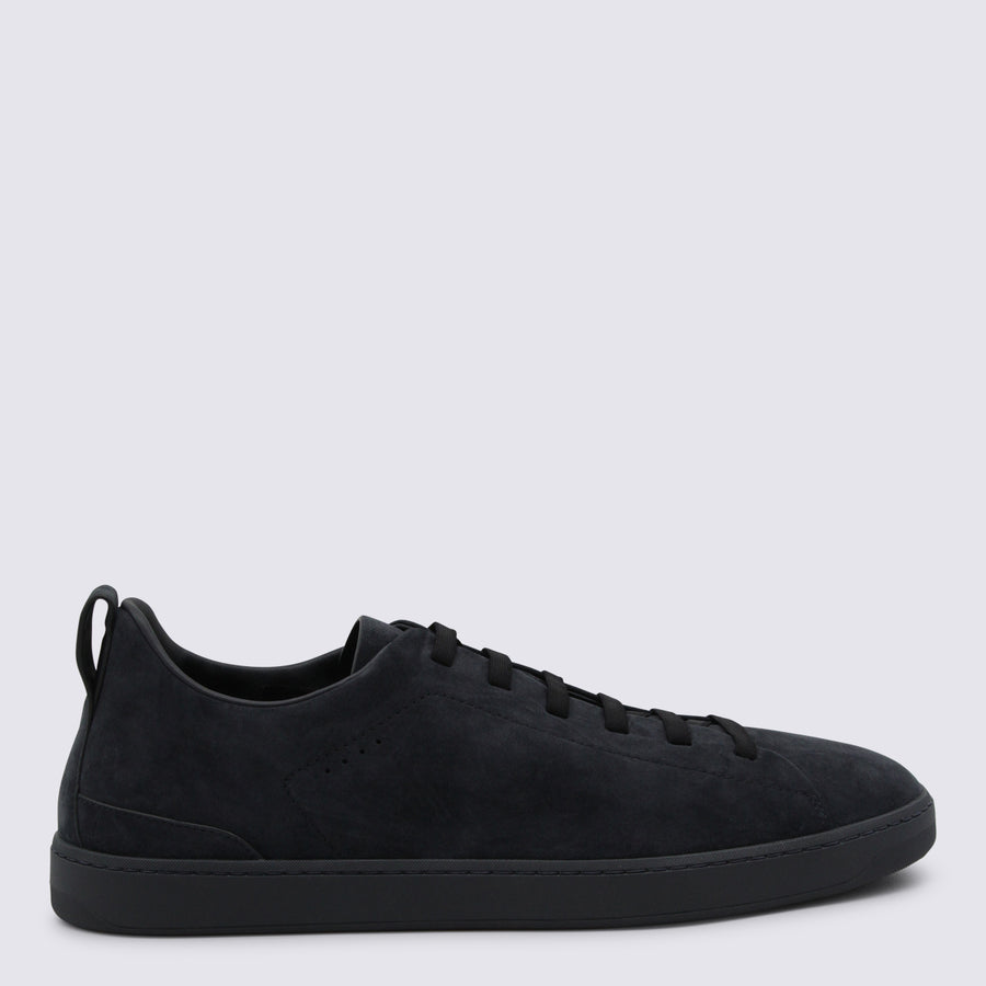 Church'S Suede upper sneaker in navy