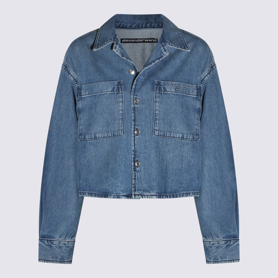 Alexander Wang 100% cotton shirt in blue