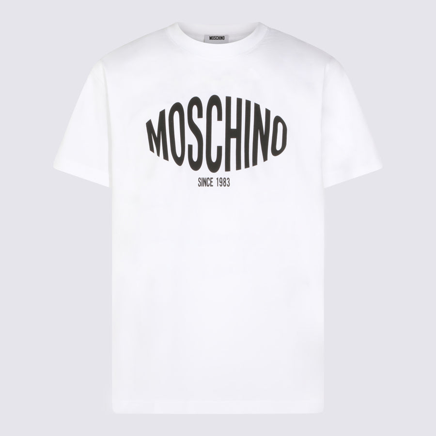 Moschino 100% Cotton t-shirt in white