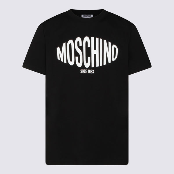 Moschino 100% Cotton t-shirt in black