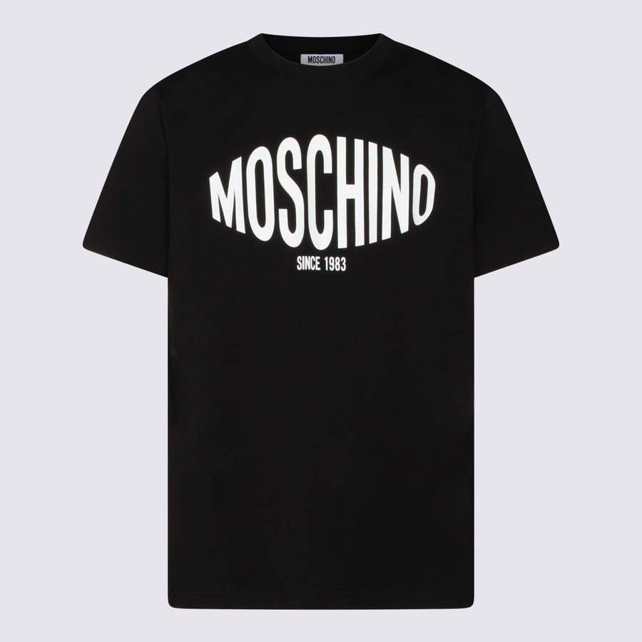 Moschino 100% Cotton t-shirt in black