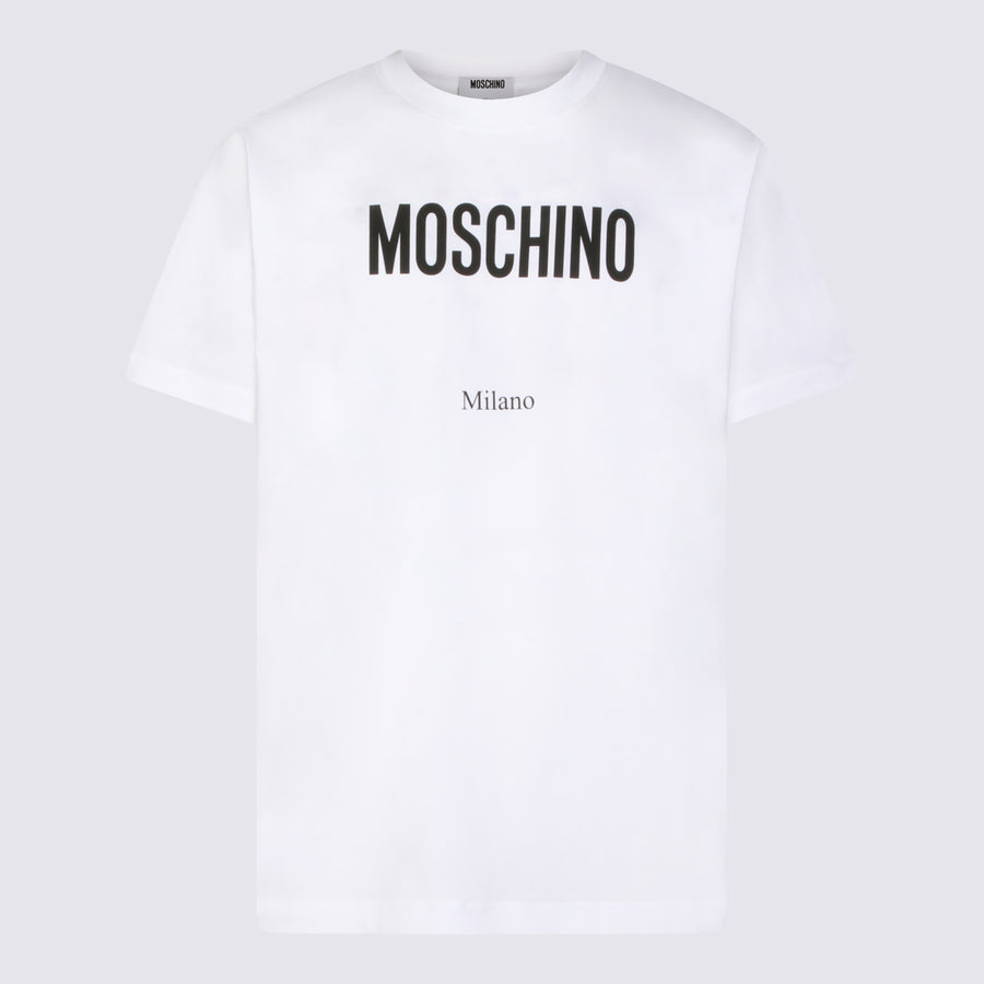 Moschino 100% Cotton t-shirt in white