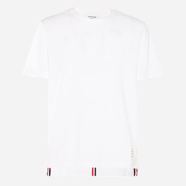 Thom Browne 100% Cotton t-shirt in white