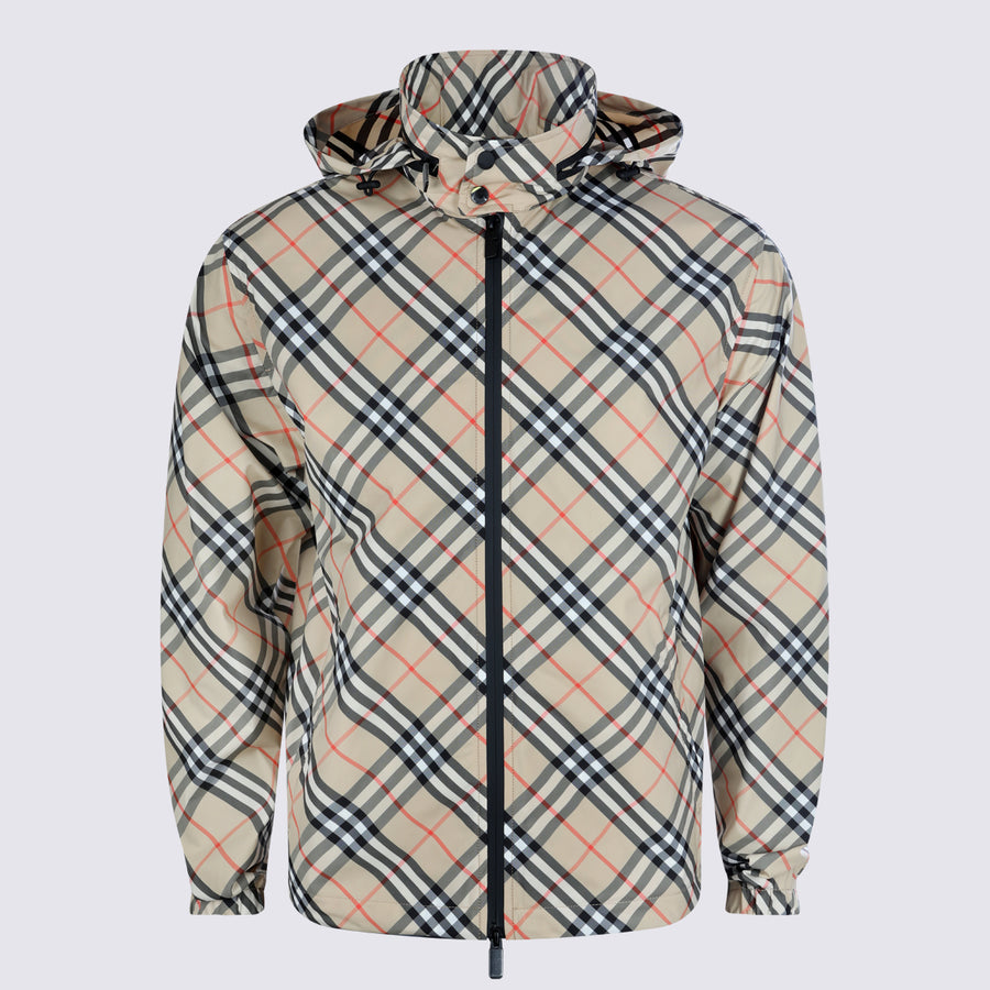 Burberry 100% Polyester jacket in beige