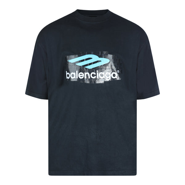 Balenciaga 100% Cotton t-shirt in black