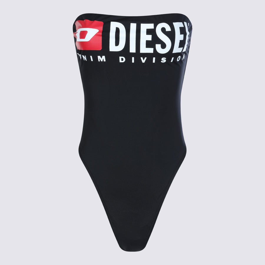 Diesel 78% PA swimsuit in black