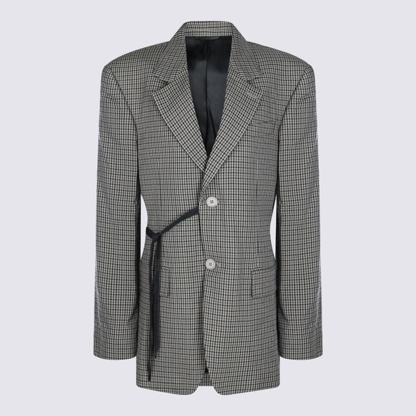 Balenciaga 100% Lyocell blazer in brown