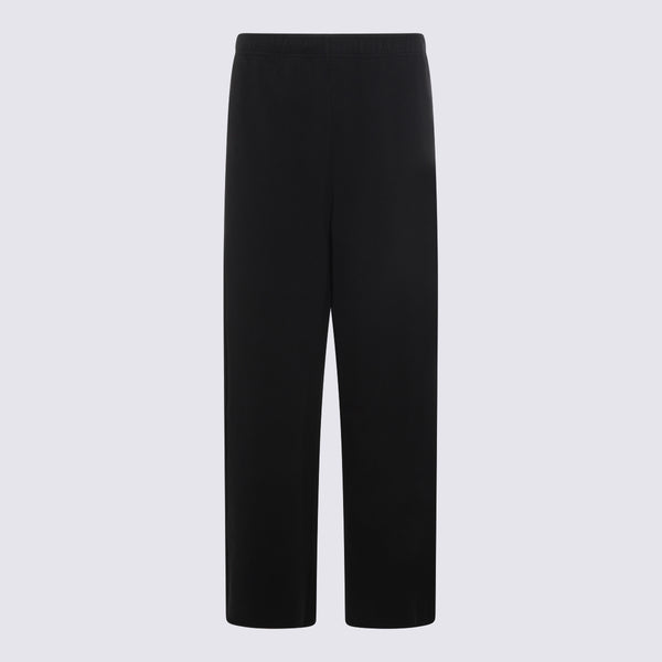 MM6 Maison Margiela 100% Cotton trousers in black