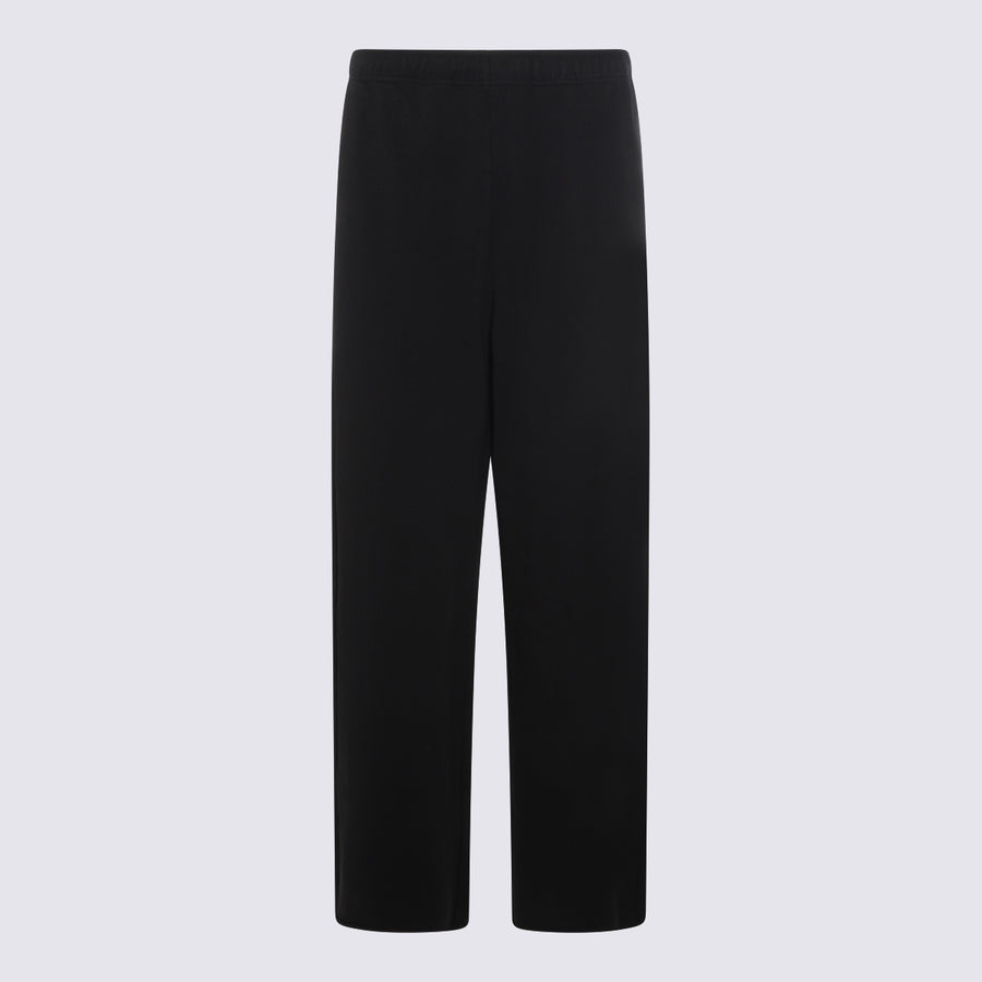 MM6 Maison Margiela 100% Cotton trousers in black