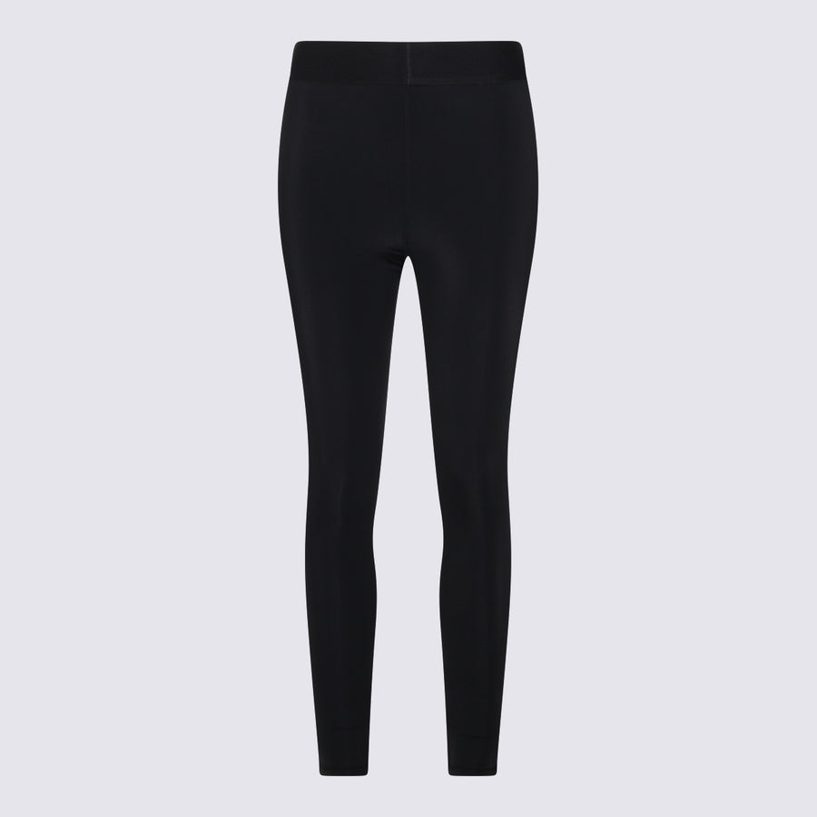 Diesel 72% Nylon trousers in black