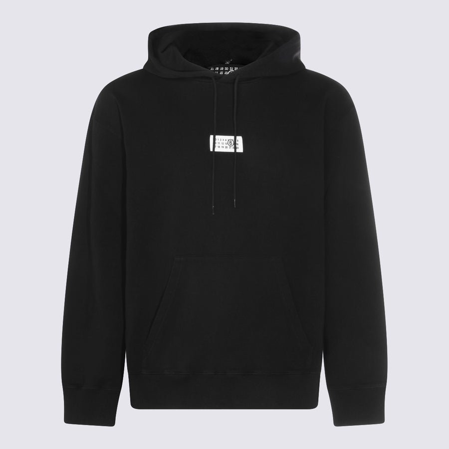 MM6 Maison Margiela 100% Cotton hoodie in black
