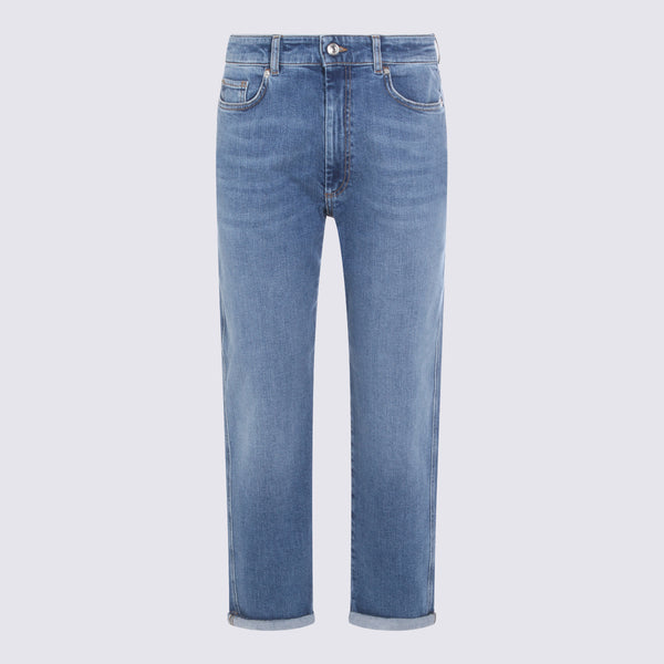 Sportmax 100% Cotton jeans in blue
