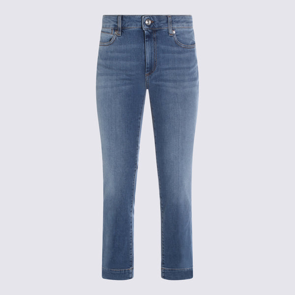 Sportmax 99% Cotton jeans in blue