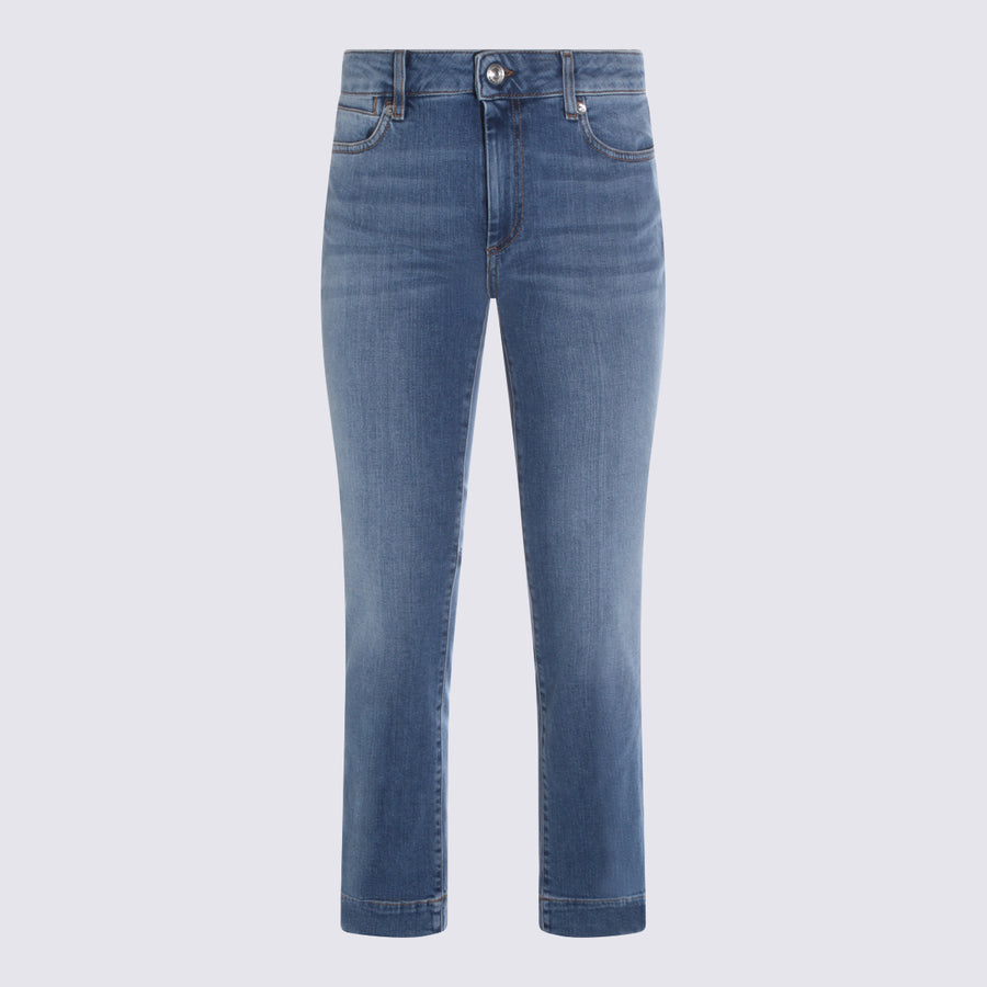 Sportmax 99% Cotton jeans in blue