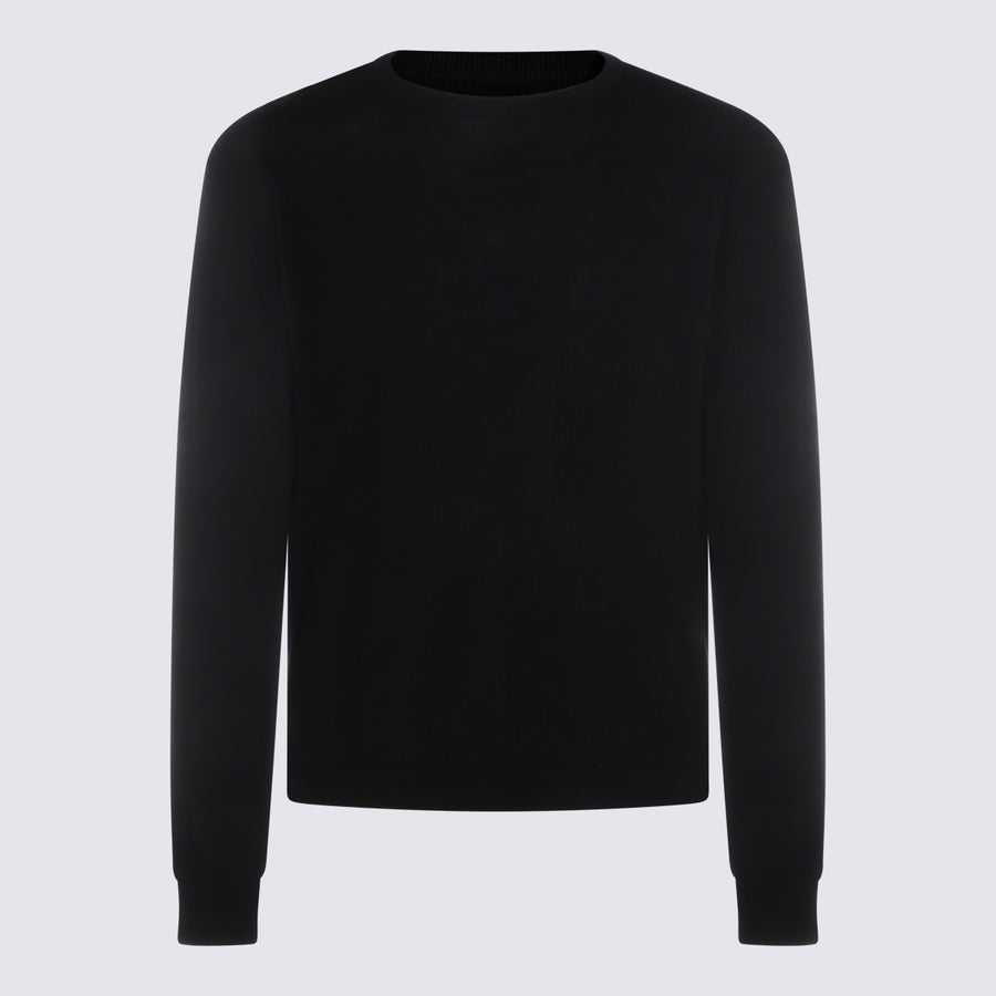 Rick Owens 100% Wool sweater in black