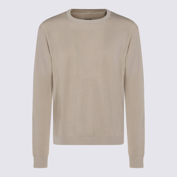 Rick Owens 100% Cotton sweater in beige