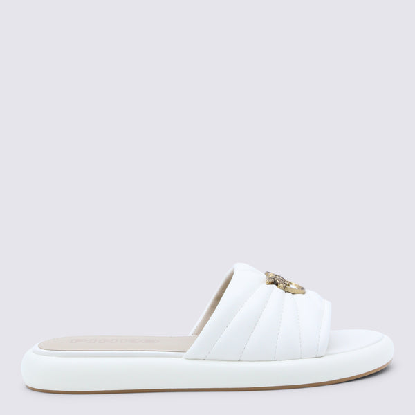 Pinko Cover 100% synthetic slide in white