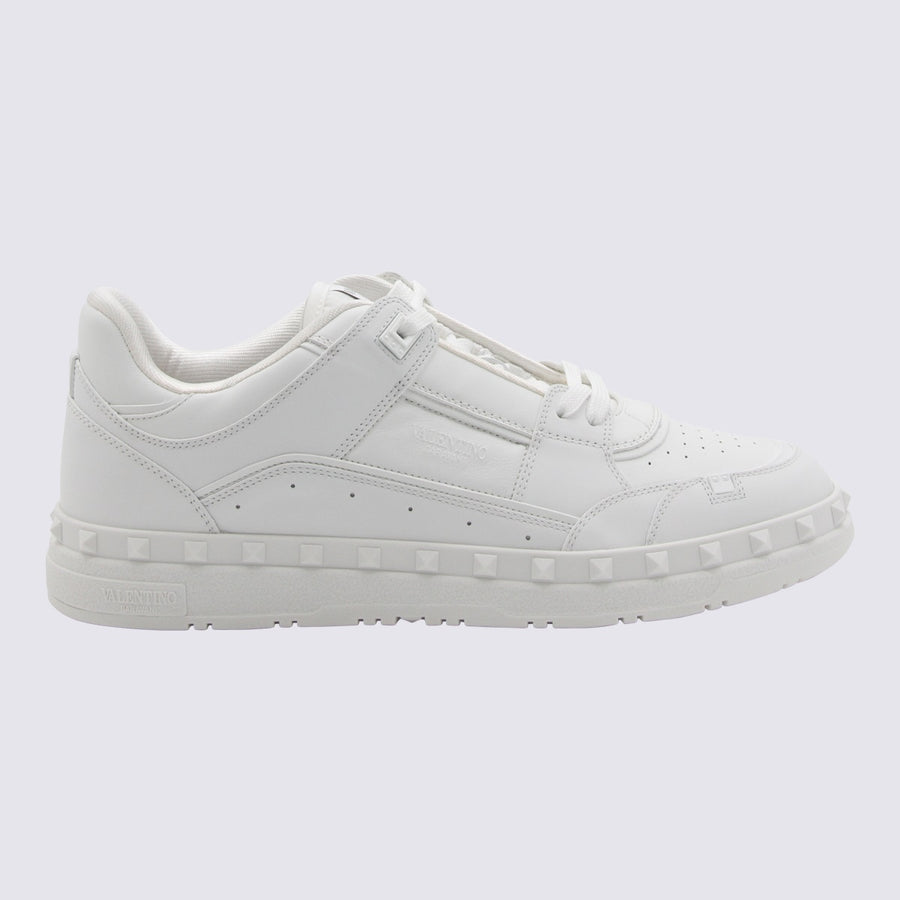 Valentino Garavani _Cover Tex/Le Sole 100% EL sneaker in white