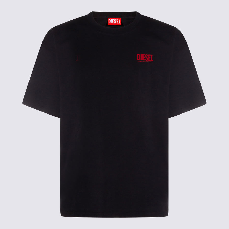 Diesel 100% Cotton t-shirt in black