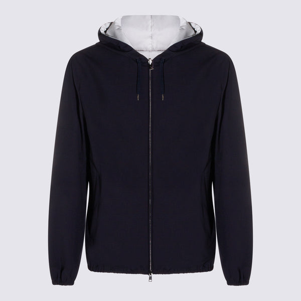 Herno 64% Polyester jacket in navy