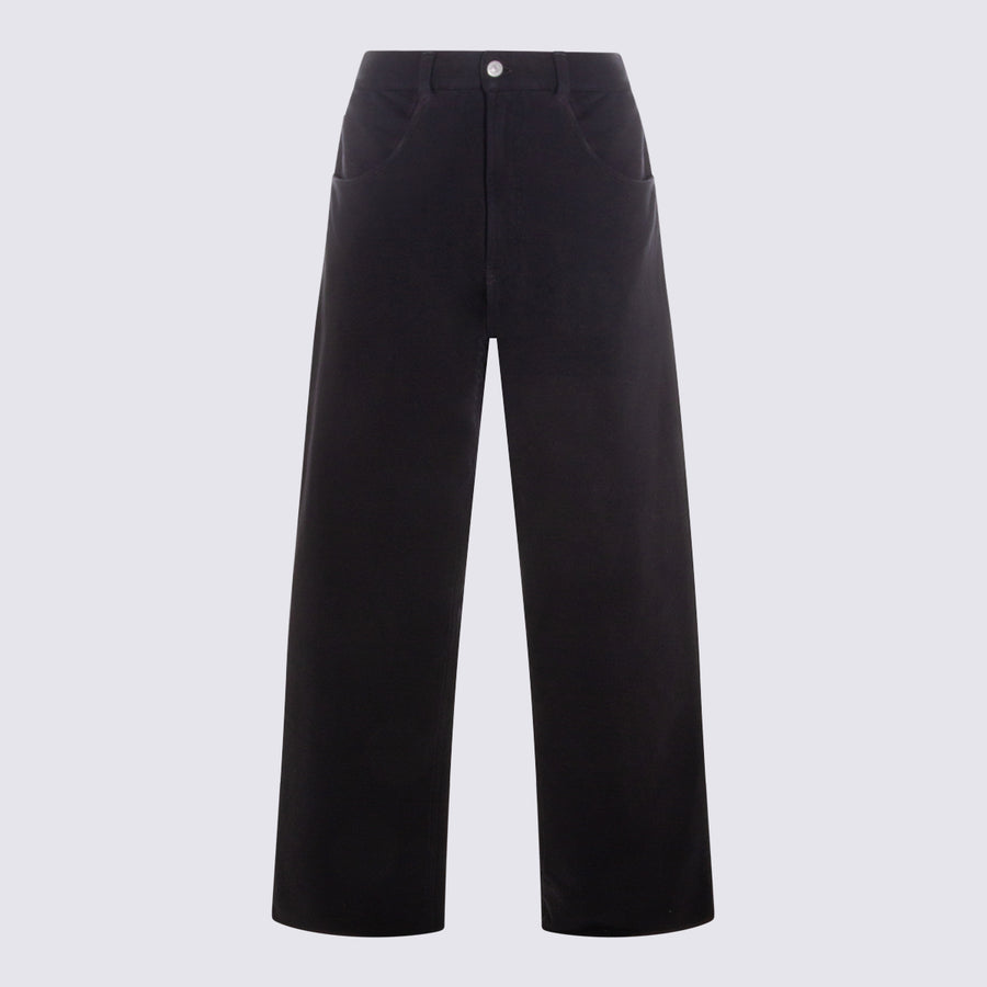MM6 Maison Margiela 100% Cotton jeans in black