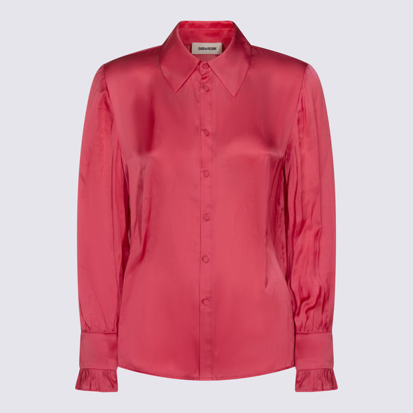 Zadig & Voltaire 100% Polyester shirt in pink