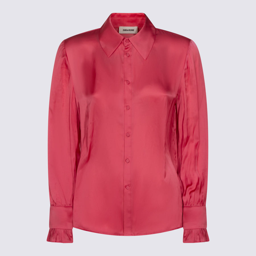 Zadig & Voltaire 100% Polyester shirt in pink