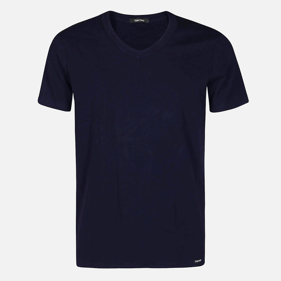 Tom Ford 95% Cotton t-shirt in navy