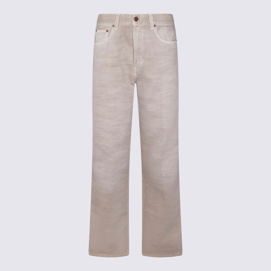 Haikure 100% Cotton jeans in beige