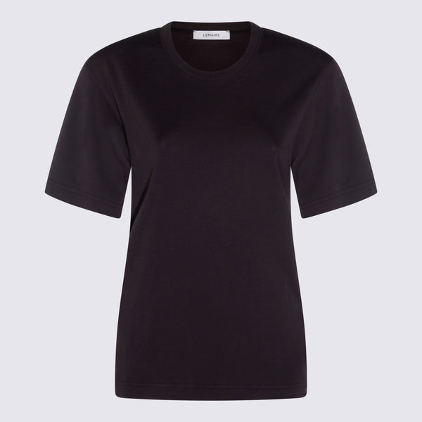 Lemaire 100% Cotton t-shirt in black