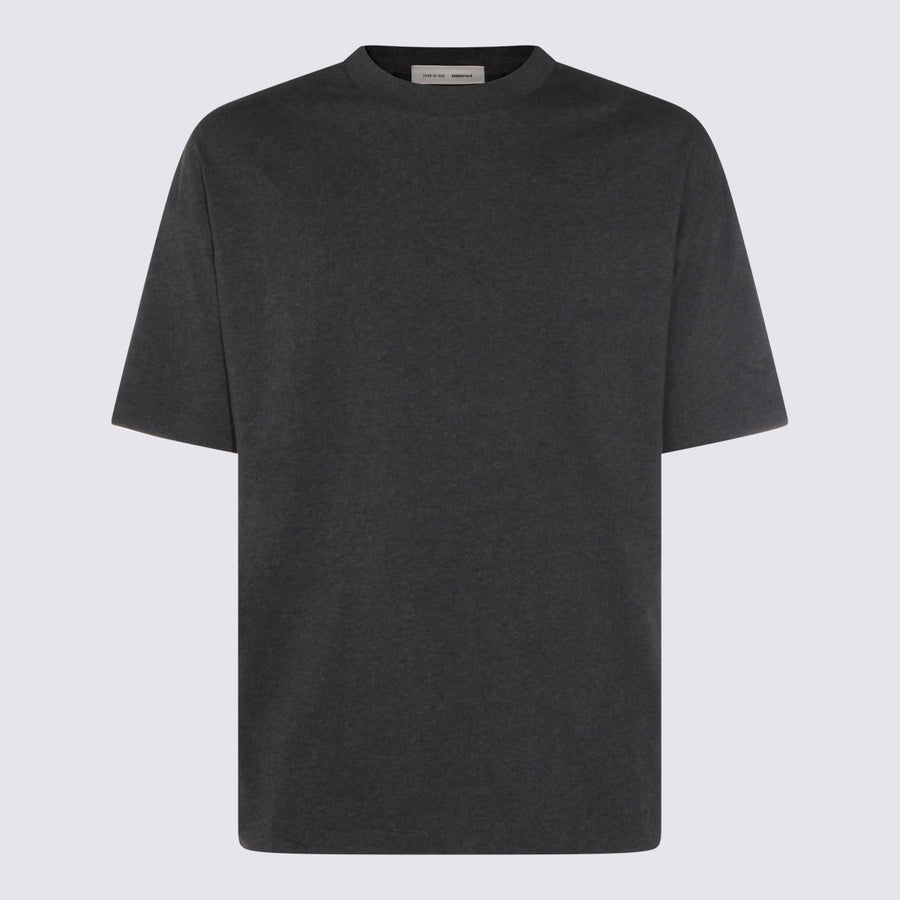 Fear Of God Essentials 100% Cotton t-shirt in gray