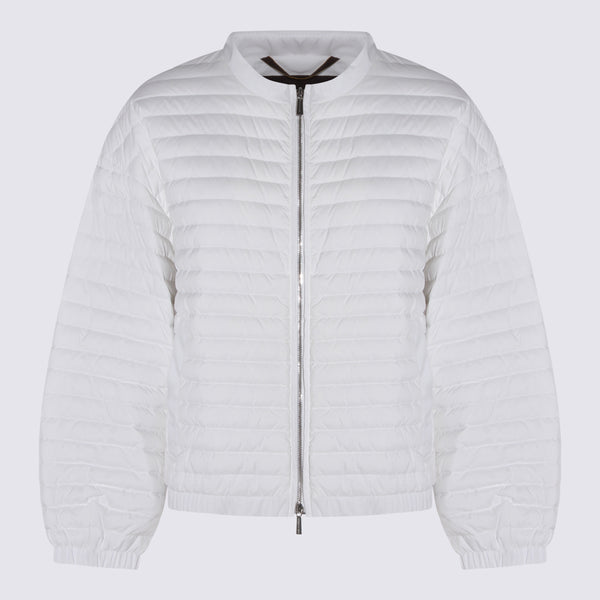 Moorer 100% PA down jacket in white