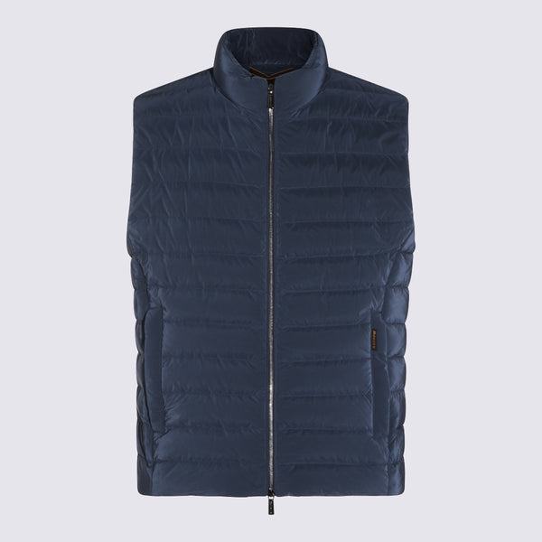 Moorer 60% PA vest in navy