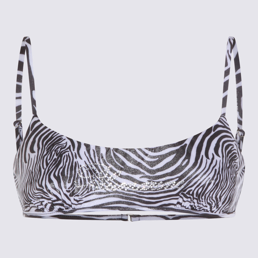 Blumarine 86% Polyamide swimwear in white