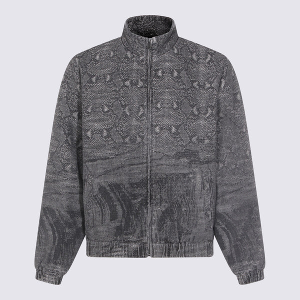 Daily Paper Uomo 80% Cotton jacket in gray